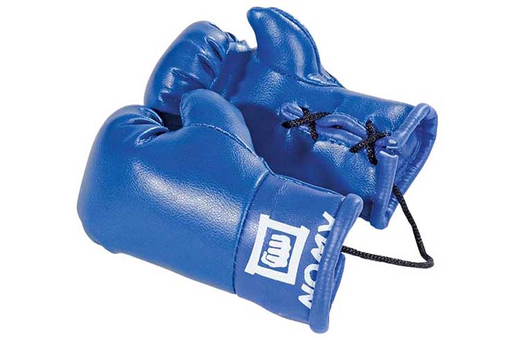 Mini boxing gloves - For rear-view mirror