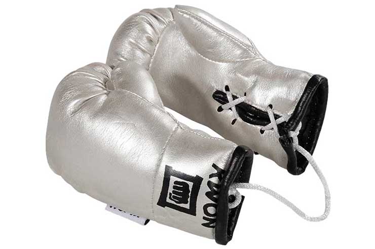 Mini boxing gloves - For rear-view mirror