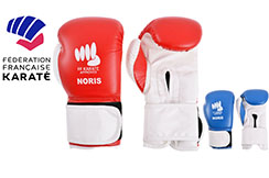 Karate Contact Gloves - FFK Approved, Noris