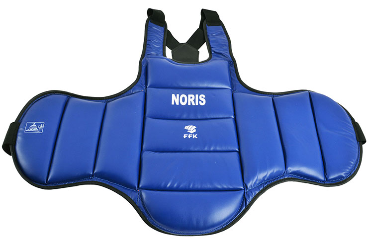 Protective Reversible Karate Vest - FFK, Noris