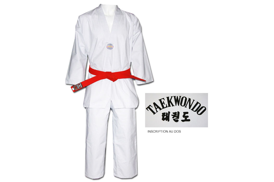 encuentro Húmedo partes Dobok Taekwondo - Bordado, Noris - DragonSports.eu