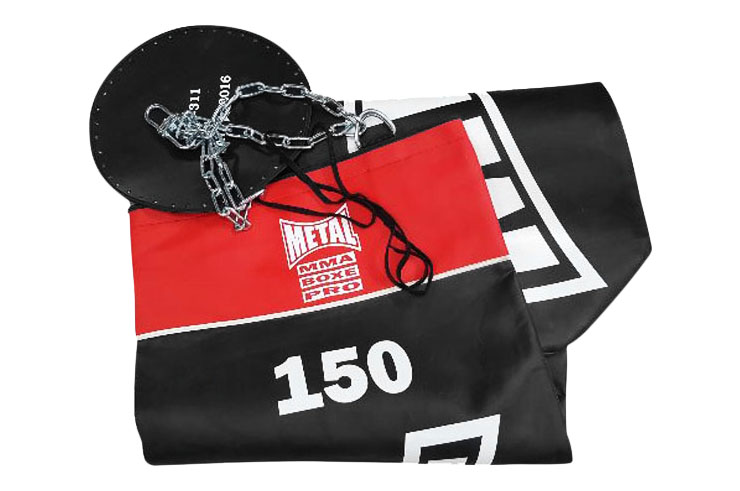 METAL BOXE MB311N180V Sac de Frappe 180cm Vide Mixte Adulte, Noir, 180 cm :  : Sports et Loisirs