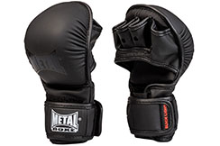MMA Gloves, no thumbs, training & competition - MBGAN534N, Metal Boxe