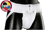 Coquille de protection Homme Hayashi - Blanc - Approuvée WKF