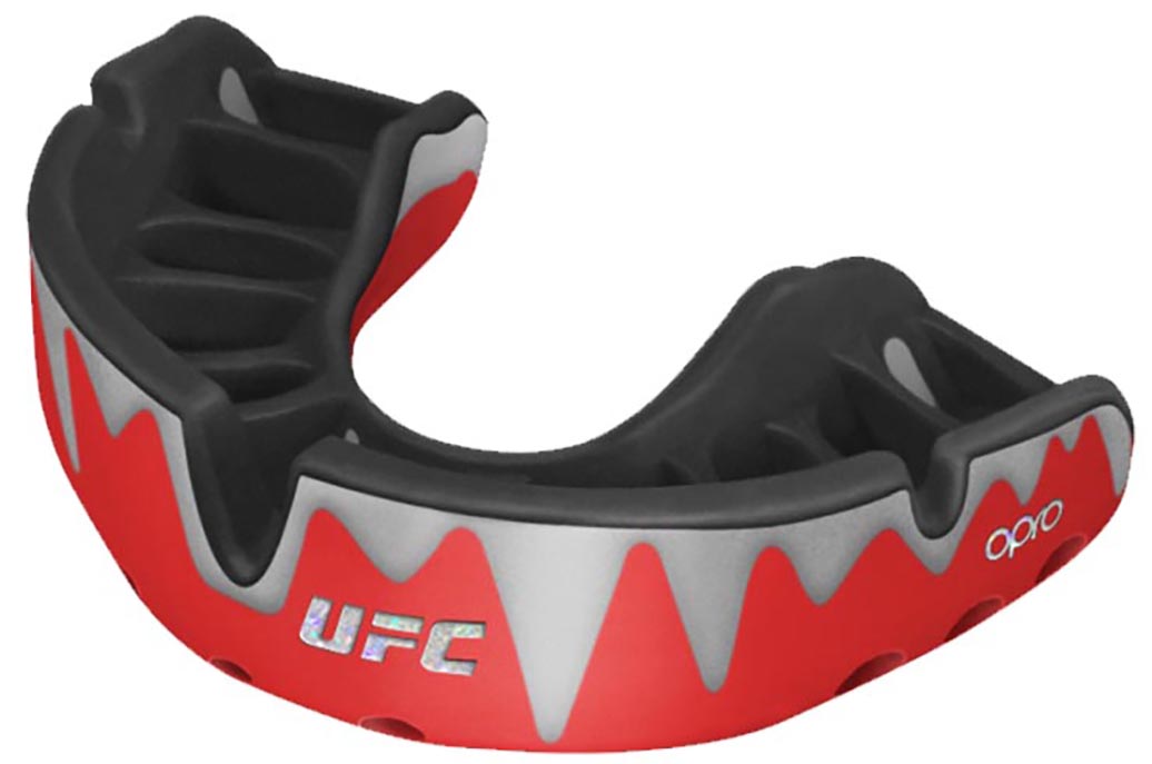 Protège-dents Opro UFC Silver - Noir/Rouge – Dragon Bleu