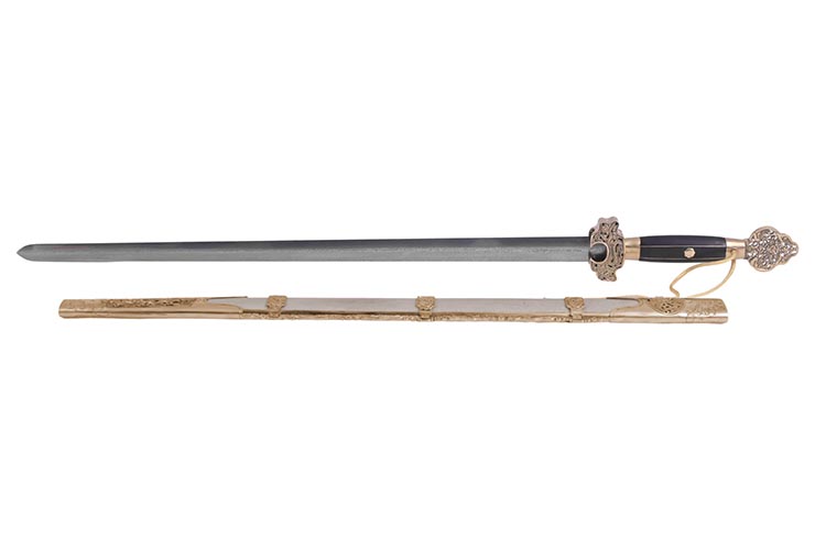 Ming Jian sword, Ming Dynasty - White Serpent, LK Chen Forge