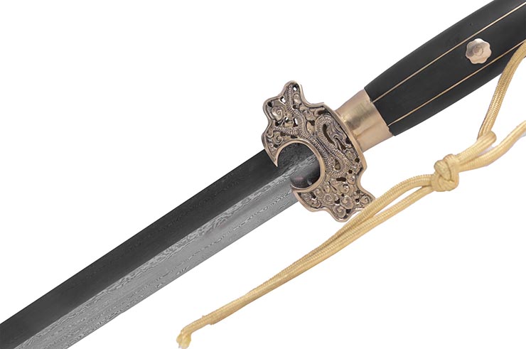 Ming Jian sword, Ming Dynasty - White Serpent, LK Chen Forge