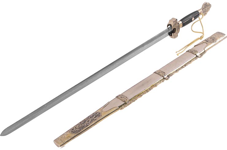 Ming Jian sword, Ming Dynasty - White Serpent, LK Chen Forge