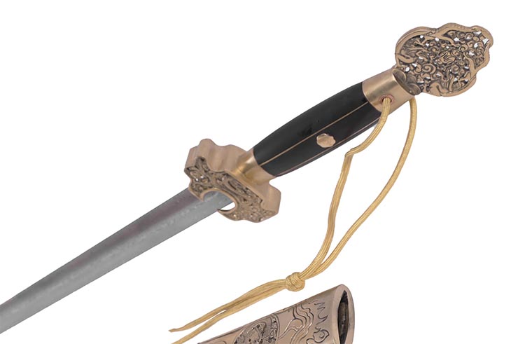 Ming Jian sword, Ming Dynasty - White Serpent, LK Chen Forge