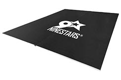 Boxing ring mat, roll-up model