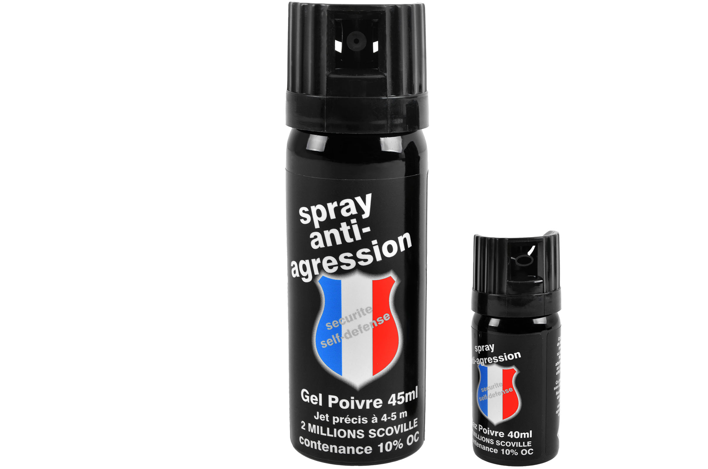 10 spray au poivre GPPM aerosol de defense 25ml repousse chien