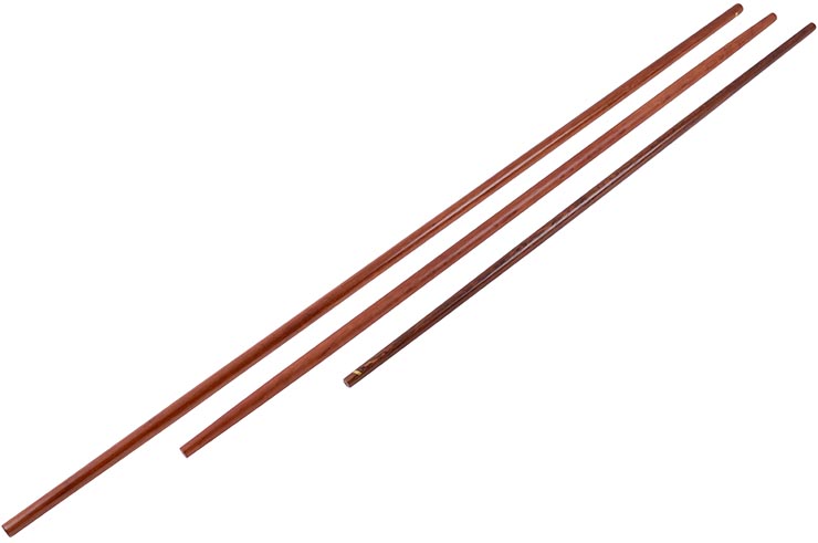 Tapered Staff (Bô, Jyo and other) - Red oak - DragonSports.eu