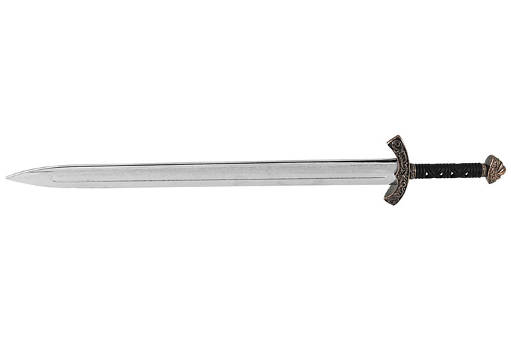 Viking sword, chromed polypropylene