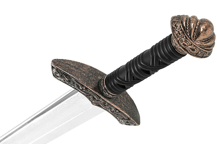 Viking sword, chromed polypropylene