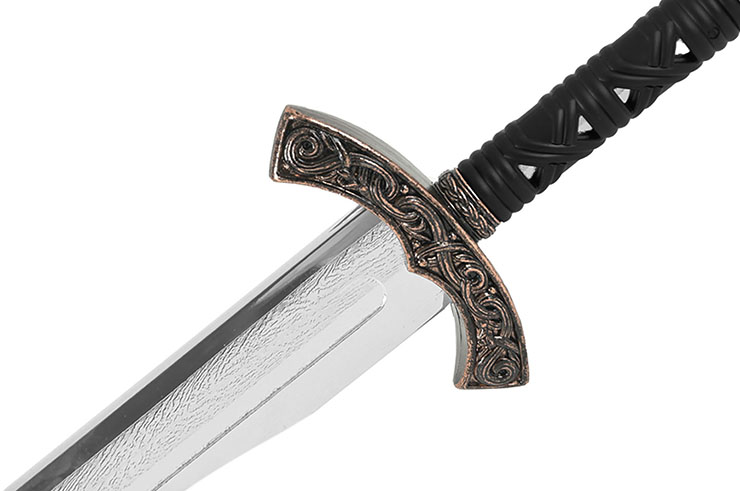 Viking sword, chromed polypropylene