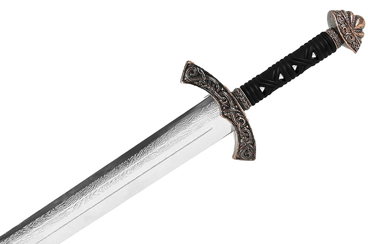 Viking sword, chromed polypropylene