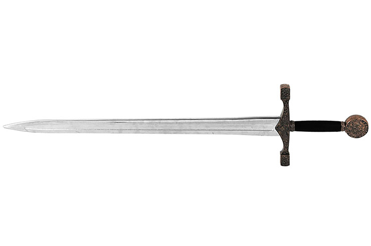 Dragon knight sword, chromed polypropylene