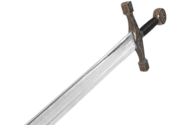 Dragon knight sword, chromed polypropylene