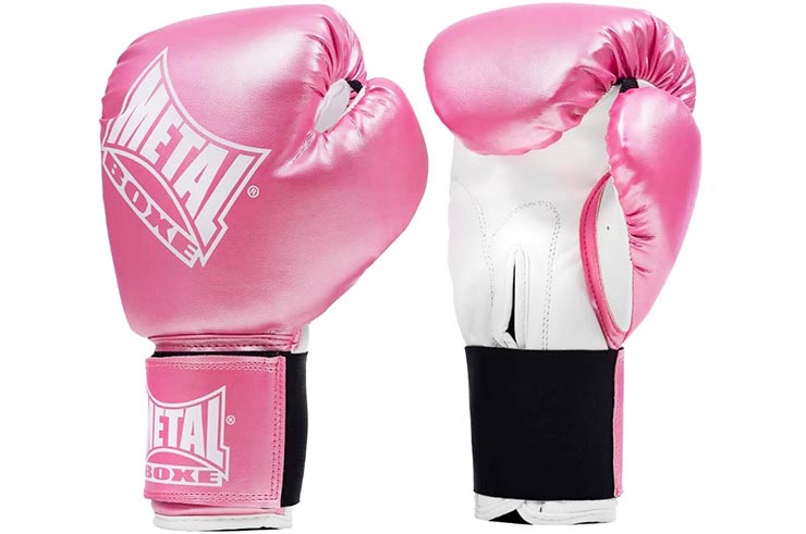 METAL BOXE Short de boxe femme PRO rose - Private Sport Shop