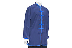 Tai Chi/ Taiji Top, Classic, Dark Blue (100cm)