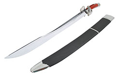 Modern Double Broadsword with scabbard - Flexible - DragonSports.eu