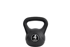 Kettlebell 4 kg, Casco Plástico