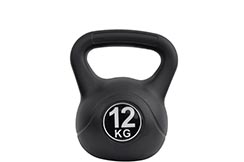 Kettlebell 12 kg, Casco Plástico