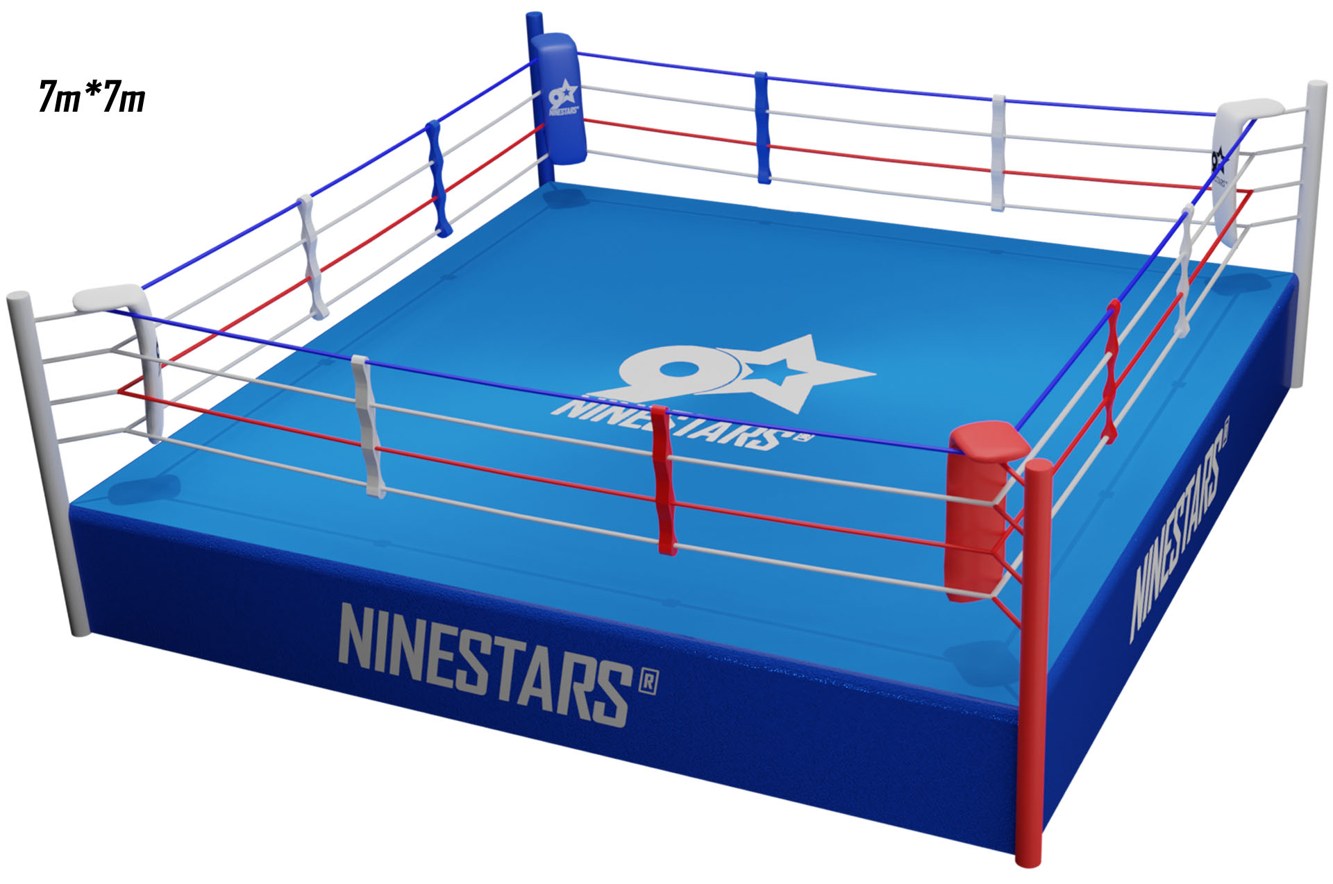 Ring de boxe - Boxe | Ring surélevé 90 cm | Kickboxing