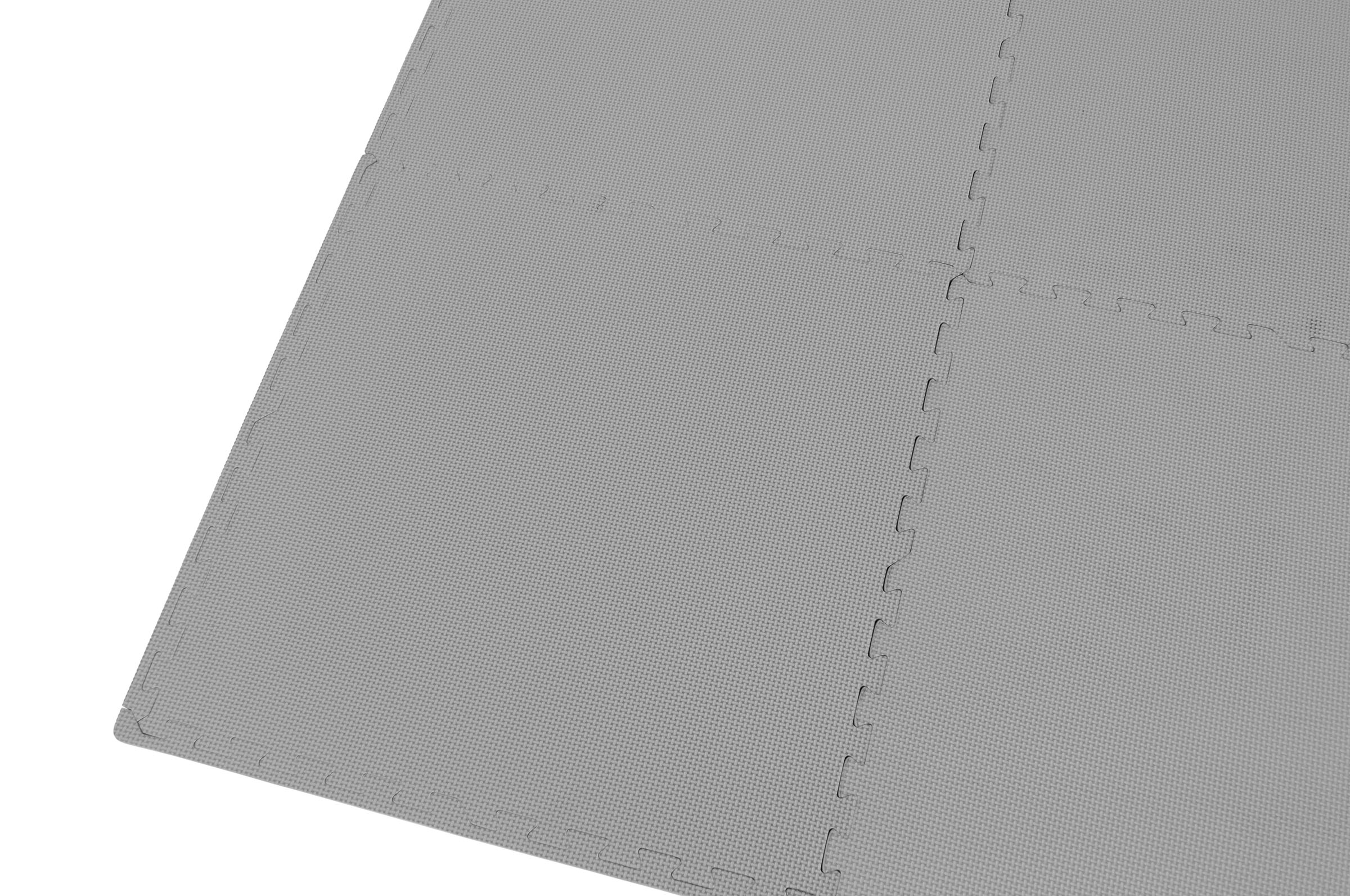 Puzzle Mat 1 Cm Grey T Pattern 60 X 60 Cm Set Of 4 Dragonsports Eu