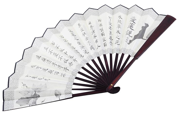 Fan, Traditional - Land & Sea, Bamboo