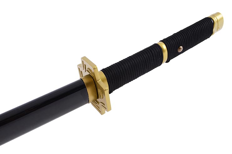 Realistic Katana, Square guard, Baohu - Bamboo Replica