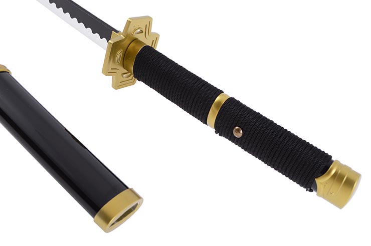 Realistic Katana, Square guard, Baohu - Bamboo Replica