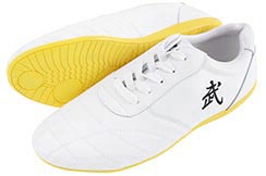 Chaussure Wushu [Entraînement, toile blanche]