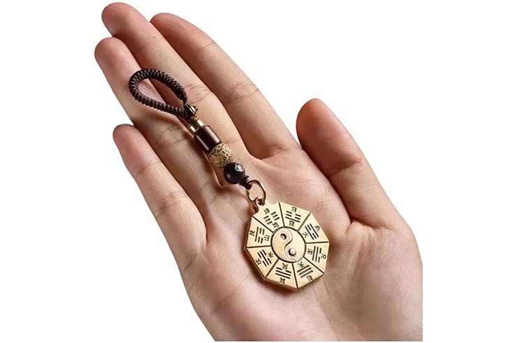 Key ring, Ba Gua - The 8 Trigrams of Yijing