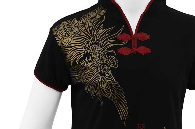 Chang Quan top, Phoenix & Dragon - Premium cotton