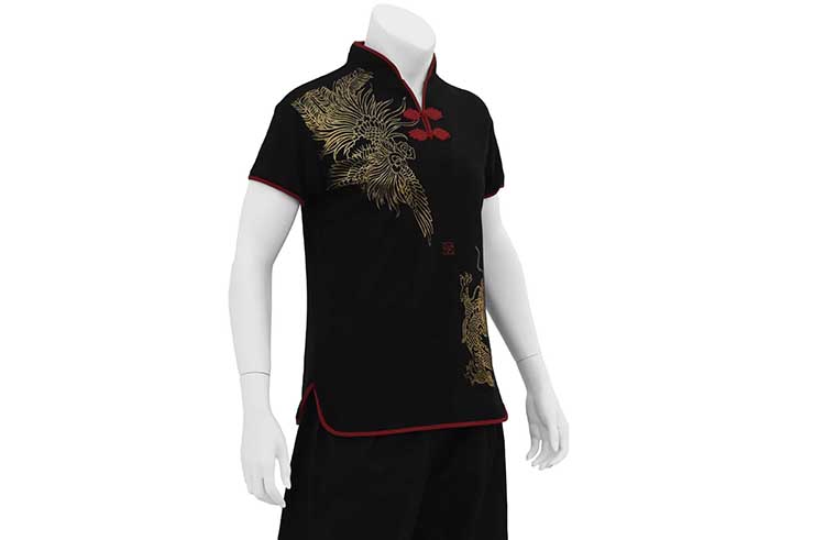 Chang Quan top, Phoenix & Dragon - Premium cotton