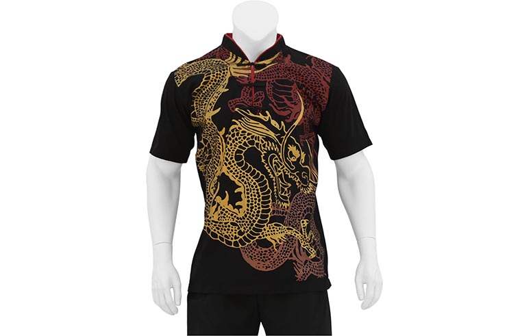 Haut Chang Quan Homme, Dragons - Cotton haut de Gamme