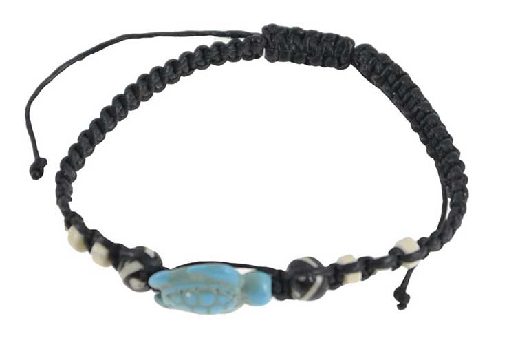 Thai Bracelet - Blue Turtle