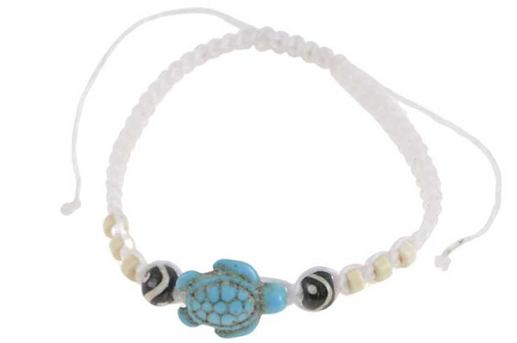 Thai Bracelet - Blue Turtle