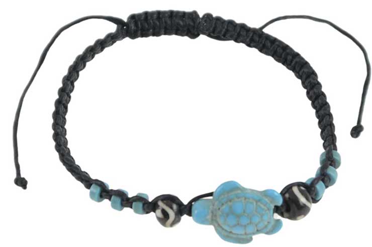 Thai Bracelet - Blue Turtle