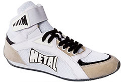 Sapatos de Boxe, Tamanhos 41 & 46 - CH100, Metal Boxe