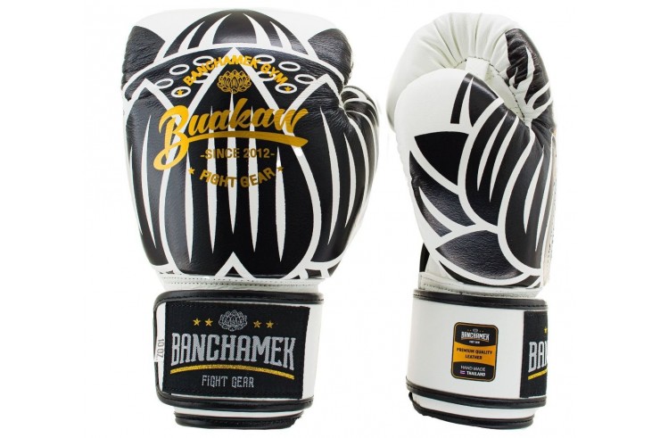 Muay Thai Gloves, Leather - Buakaw, Booster
