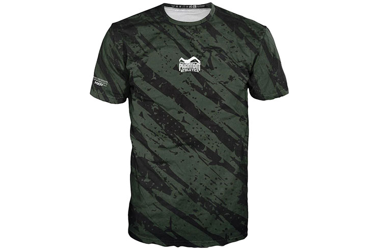 Sports T-shirt - Evo Camo Tiger, Phantom Athletics