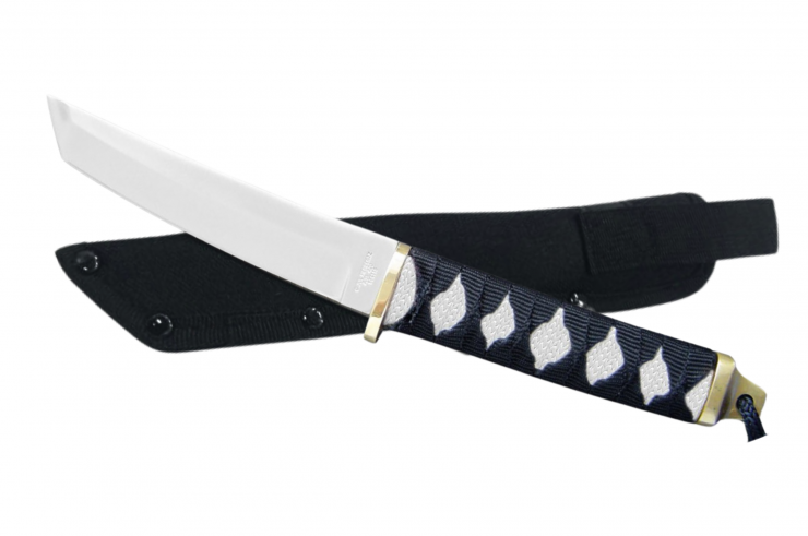 Tanto knife, with sheath - Stainless steel