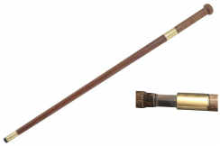 Sword Cane, Wenge Wood (damaged metal base)