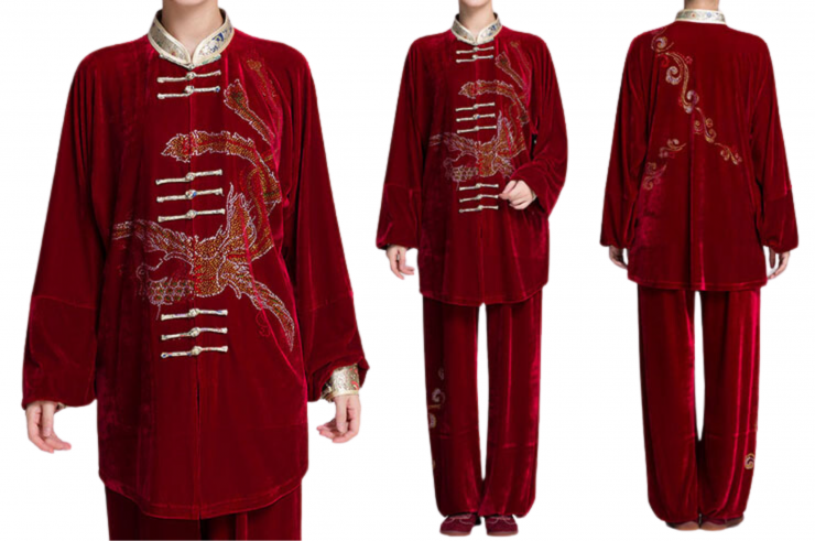 Guyun Taiji outfit, Phoenix - Velvet