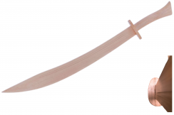 Wooden saber (reglued hilt)