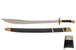 Kungfu Training Sword, With Scabbard - Semi Flexible (paint defect)