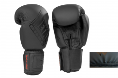 Gants de boxe compétition, Edition classique - MB221, Metal Boxe (Cuir légèrement coupé)