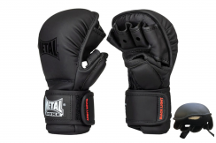 MMA gloves, With thumbs - MBGAN577N, Metal Boxing (stitching defect)